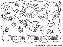 Malvorlage Pfingsten Coloring And Malvorlagan