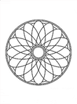 Mandalas zum Ausmalen